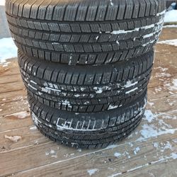 3 Only 235 60 18 Michelin XLT A/s  Ysed But Like New Great Cond. Don't Install 