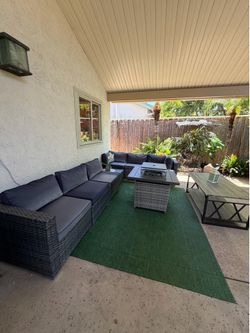 Beautiful and very sturdy patio set / outdoor furniture