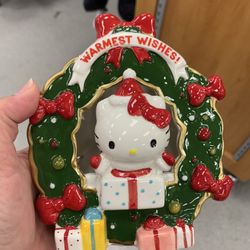Hello Kitty Christmas Wreath Tea light 