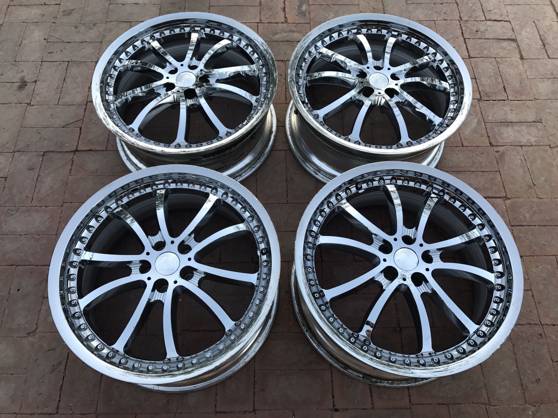 Lowenhart BS5 - Work Bersaglio Wheels - 20x8.5 et45 - 3 piece