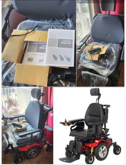 Brand NEW #P323BOBBMU8 Vector Merits Tiltable Wheelchair Scooter never been used