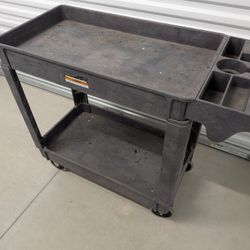 40” x 17” Utility Cart – 500 lb Capacity – Rolling Tool Cart