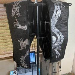 Black Ninja Vest Costume
