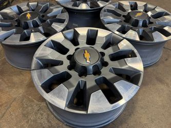 FREE DELIVERY 4x GENUINE 20" Chevrolet LT LTZ Rims Wheels 2500 3500 2011-25 Silverado 2500HD