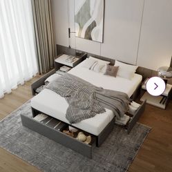 Queen Upholstered Bed