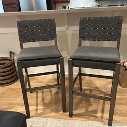 Designer Bar Stools Like New 