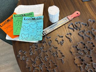 LolliMolds Sucker Mold Kit with Cookie Cutters