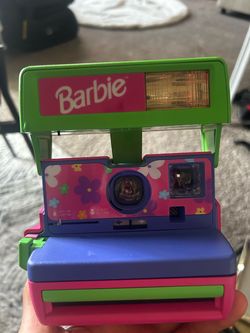 Vintage Barbie Polaroid 600 Instant Camera