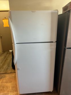 White fridge