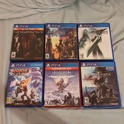 PS4 Game Lot Of 6 !