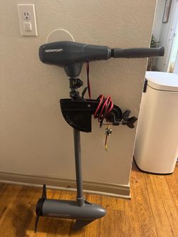 Newport fishing kayak trolling motor