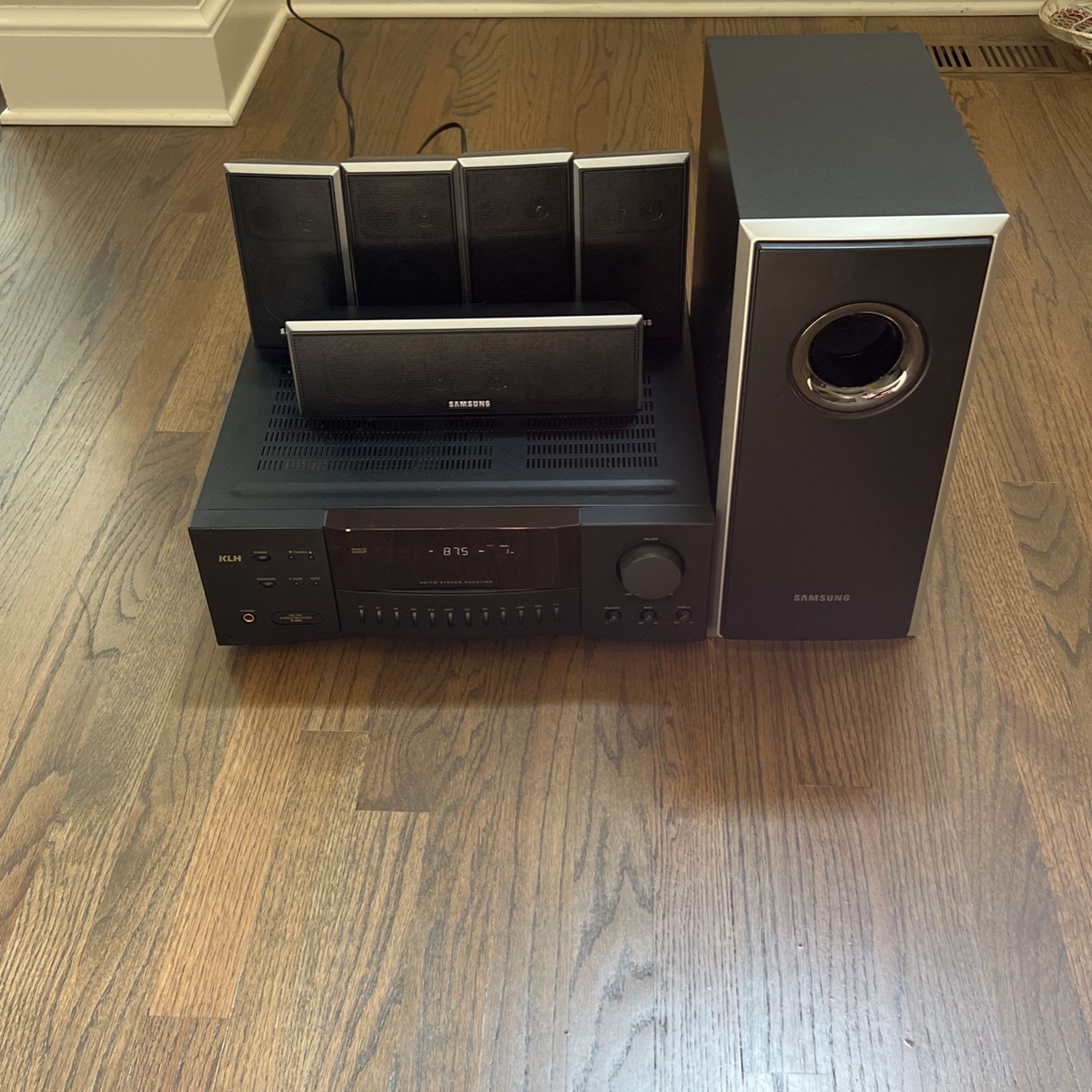 KHL Stereo Receiver & Samsung Surround 