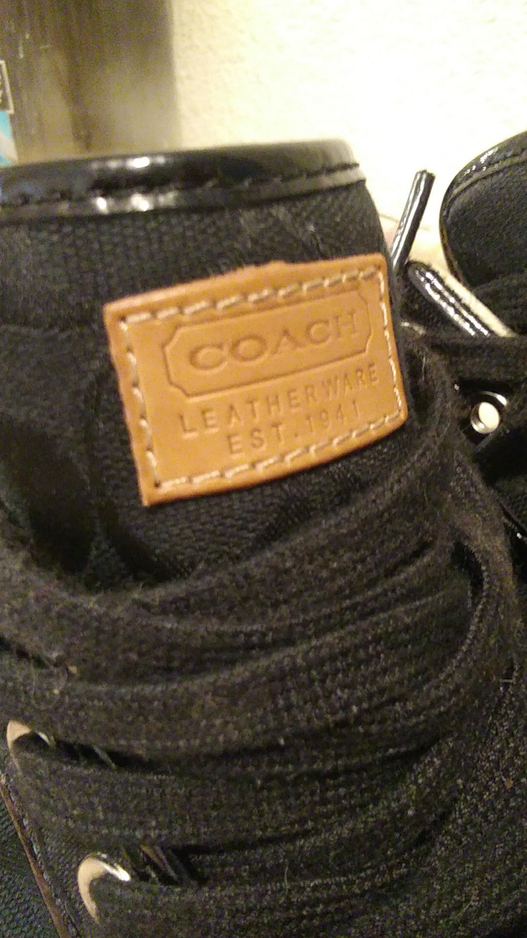 Coach sneakers ( converse style)