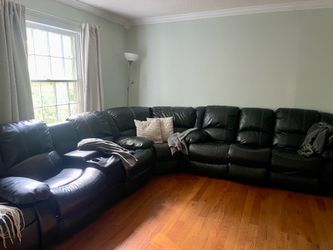 Leather Sectional Couch