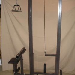 Lat Pull-Down/ Seated Cable Row Machine