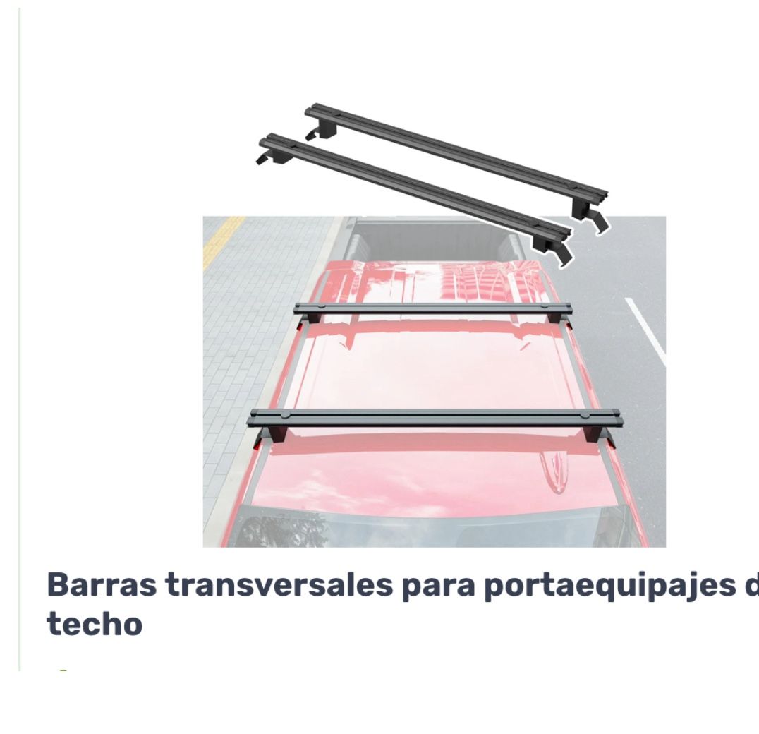 Barras para carro?