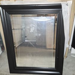 Open Box Black Cabinet 