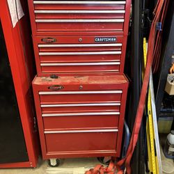 Craftsman Tool Box 3 Tier 26” Wide. 
