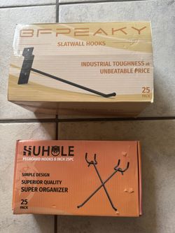 Open Box Pegboard Hooks And Saltwall Hooks