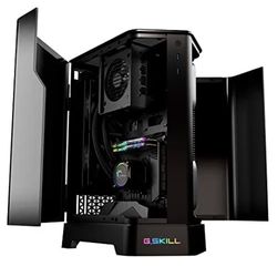 G.SKILL Z5i Mini-ITX Curved Tempered Glass RGB Computer Case - Black (GC-MKGW1-Z5I)