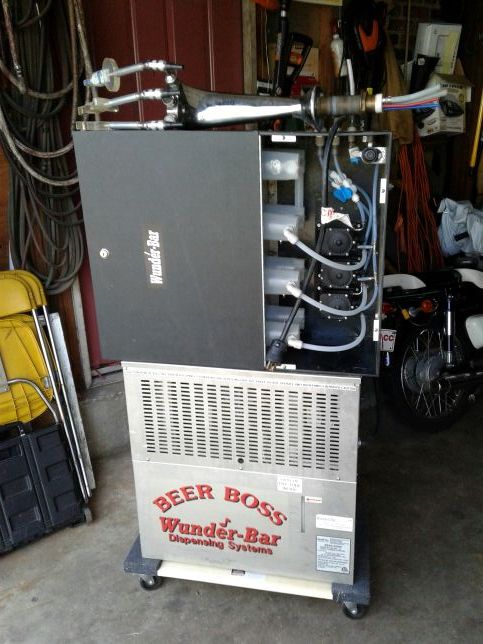 Beer boss Wunderbar dispensing system