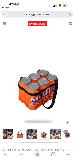 Sprayground new with tags Fanta cooler