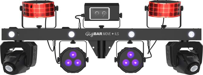 Chauvet DJ GigBAR Move + ILS 5-in-1 Moving Head/Derby/PAR/Strobe/Laser System with ILS
