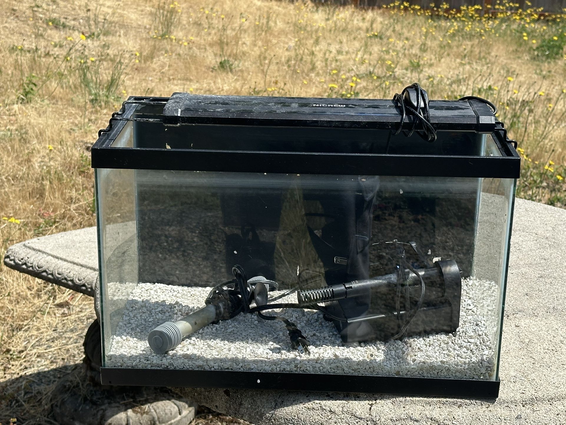 10 Gallon Fish Tank 
