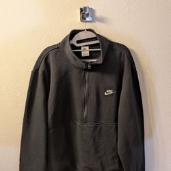 Nike Black Sweater Half Zip Pullover Size XXL