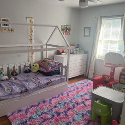 Twin Trundle Bed (No Mattress Included) Best Offer