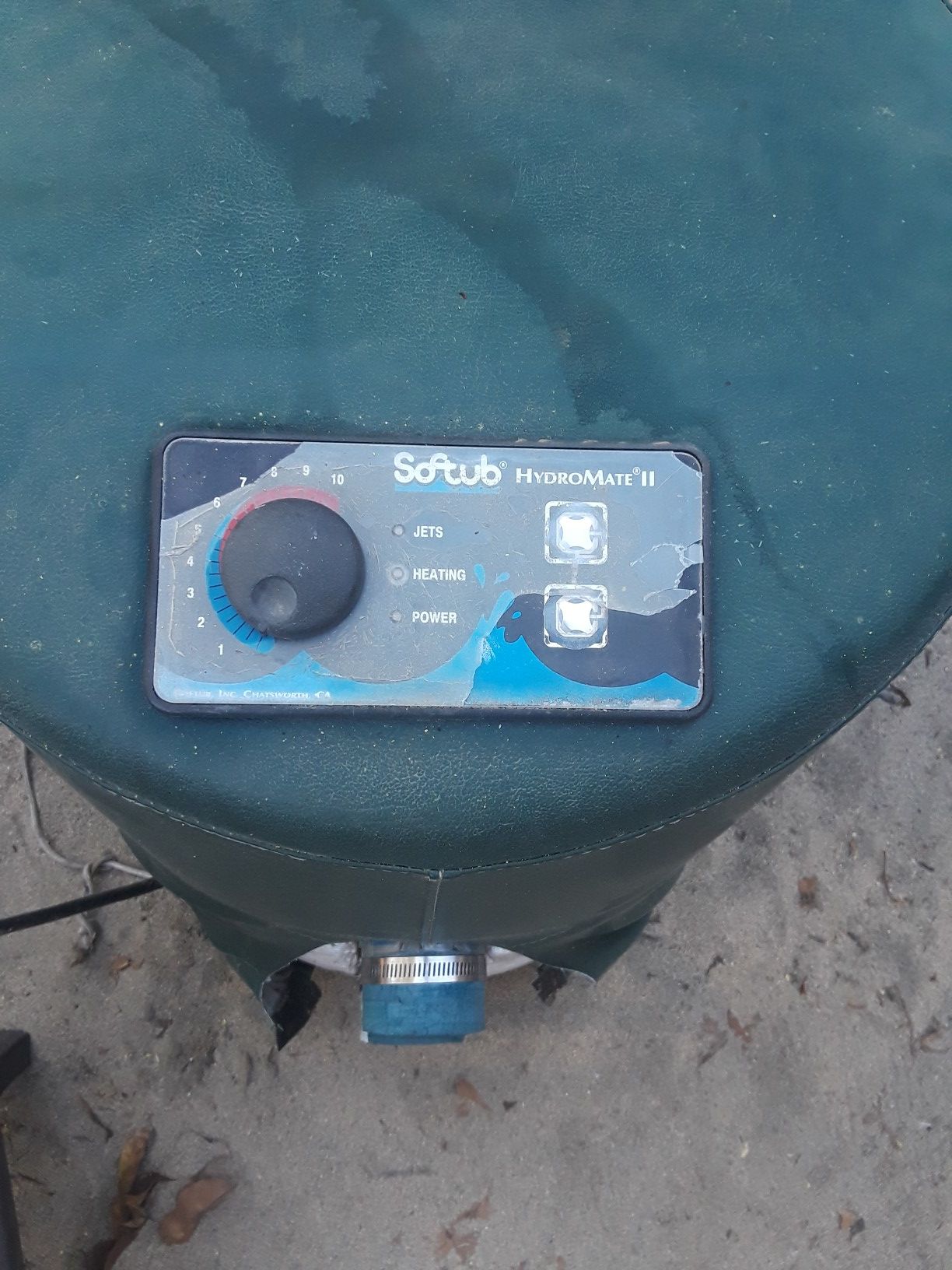 Softub hydromate ll