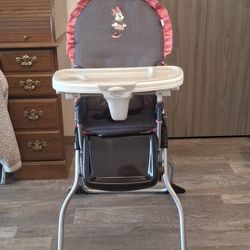 Disney Minnie Mouse Toddler Highchair 