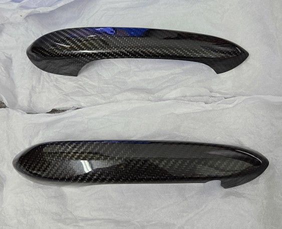 BRAND NEW 2021-2024 BMW G32 G33 G82 M4 430 440 Real Carbon Fiber Door Handle Cover