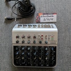 Monoprice Pro Audio 615808 USB 8 Channel Mixer