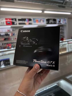 Canon power shot g7x mark III