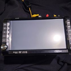 Clarion VX409 6.5-Inch Double-DIN Multimedia Station with Touch-Panel Control