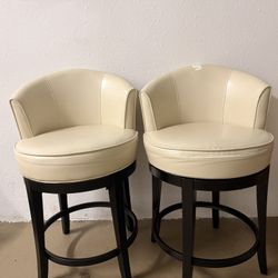 Two Bar Chairs/ Stools