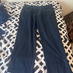 Haggar®️ Mens Navy pants 38x31
