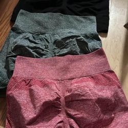 3 Scrunch Shorts Brand New 