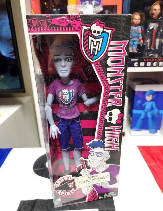 Monster High SLO MO Sloman Mortavitch Boy Doll SON OF ZOMBIE Ghoul Spirit