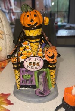 Blue Sky Clayworks I Scream Parlor Candle House designed by Heather Goldminc NWT