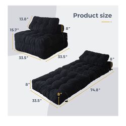 Convertible Sofa Chair New 