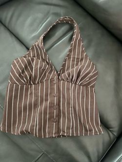 Halter top style top