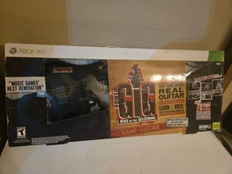 New Sealed Power Gig: Rise of the SixString Guitar Xbox 360