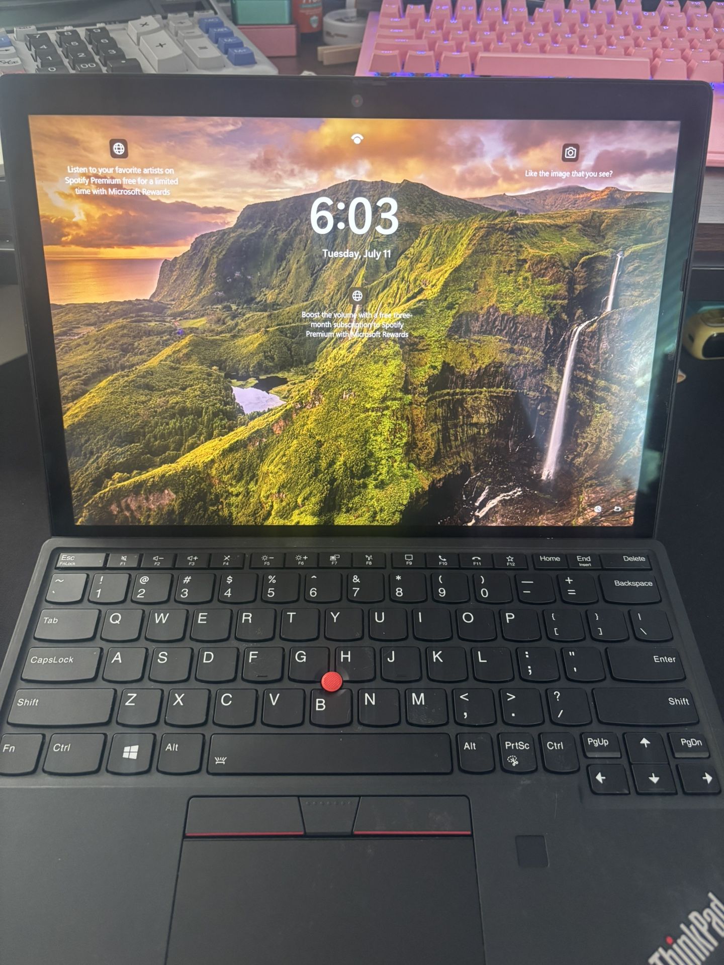 Lenovo ThinkPad X12 Detachable Gen 1 2 in 1 Notebook 12.3 Inch Laptop