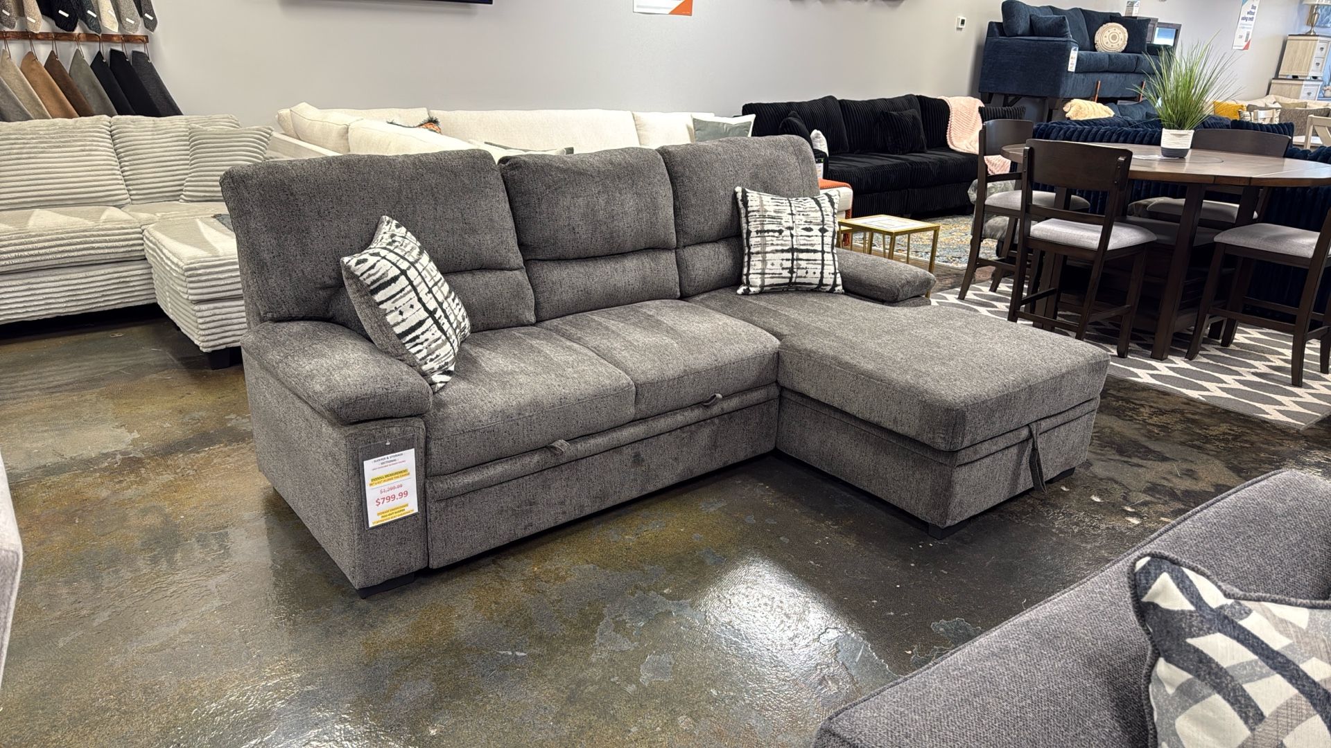 Sleeper Storage Sectional