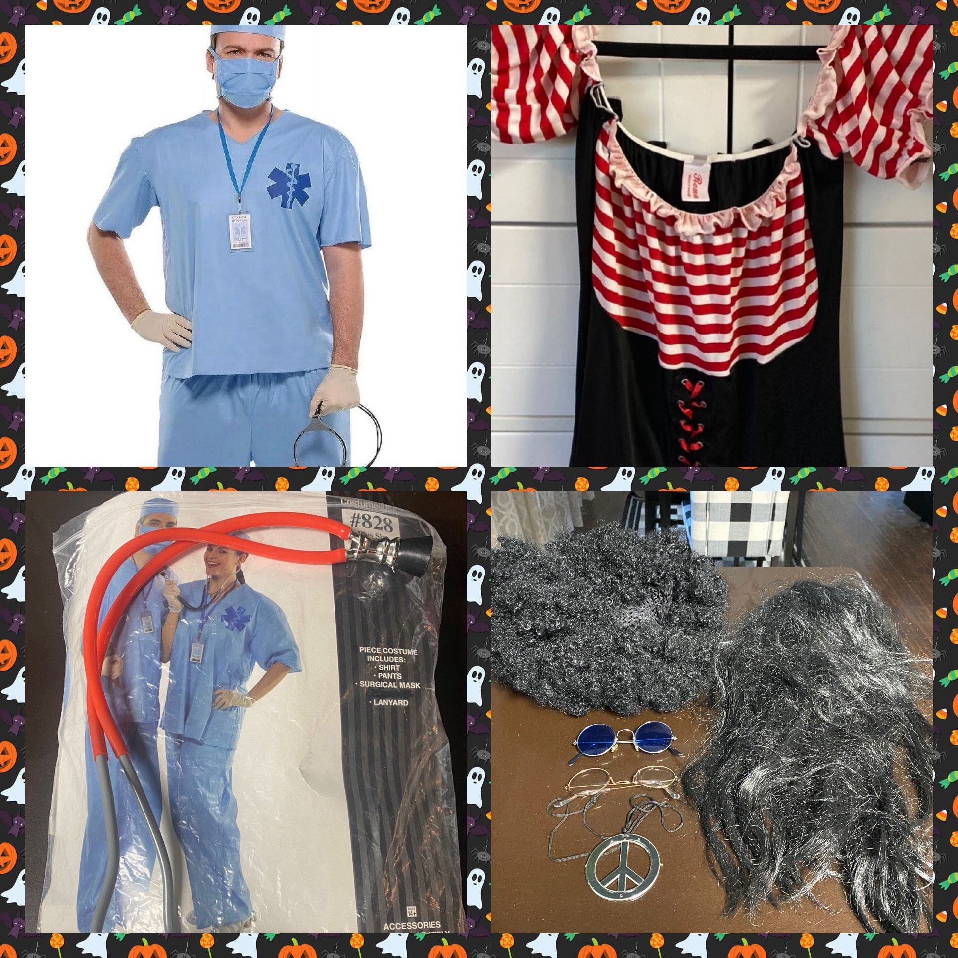 HALLOWEEN Costumes & WIGS Accessories