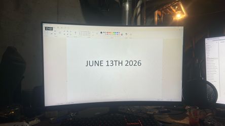(OBO!) ViewSonic Curved 27” 144hz 1080p 1ms Monitor