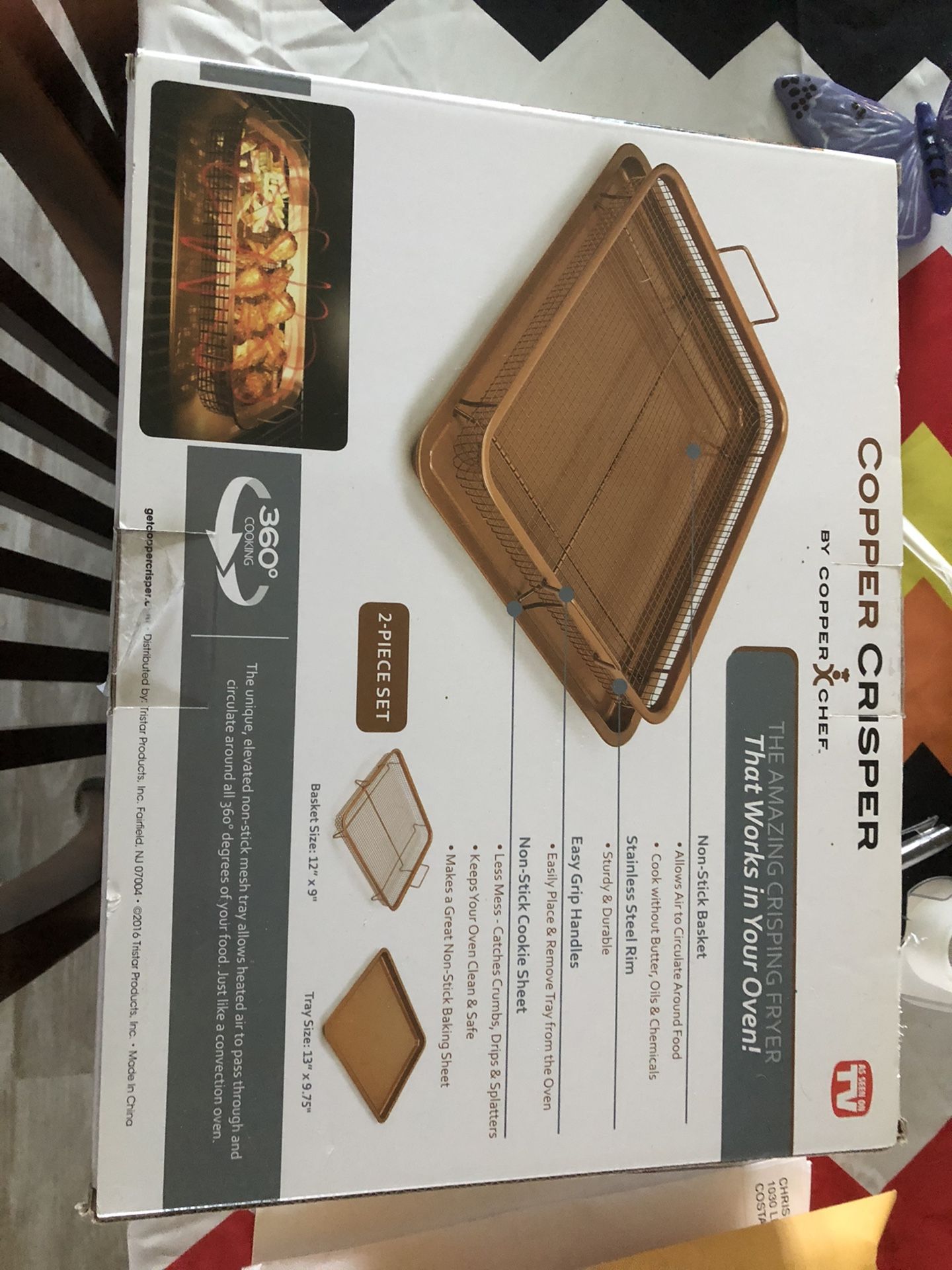 $10 Brand new copper Crisper by Copper Chef.