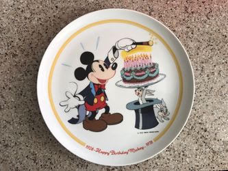Mickey dishes